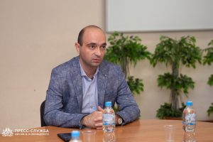 Vernadsky CFU international students learn about fire safety