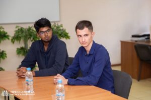 Vernadsky CFU international students learn about fire safety