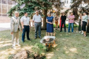 Kremlin Spruce planted at Vernadsky CFU