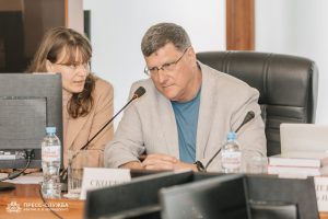 American military expert Scott Ritter hosted at Vernadsky CFU