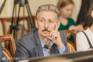 American military expert Scott Ritter hosted at Vernadsky CFU