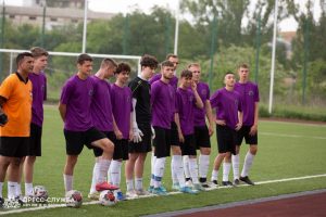 Traditional football friendly played at Vernadsky CFU