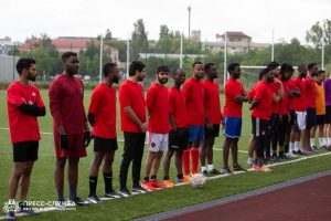 Traditional football friendly played at Vernadsky CFU