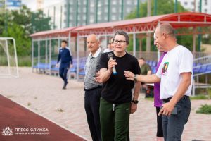 Traditional football friendly played at Vernadsky CFU