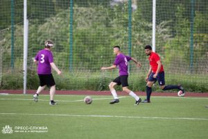 Traditional football friendly played at Vernadsky CFU