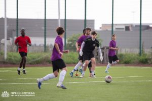 Traditional football friendly played at Vernadsky CFU