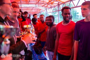 Traditional football friendly played at Vernadsky CFU