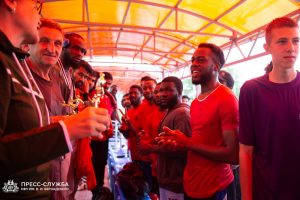 Traditional football friendly played at Vernadsky CFU