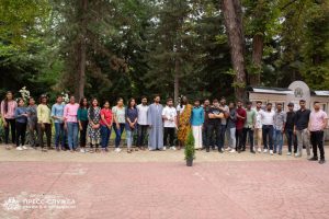 International graduates plant tree on Vernadsky CFU’s Medical Academy campus