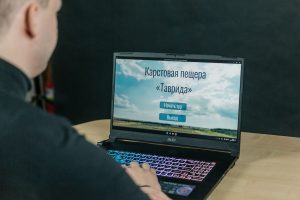 Enjoy Tavrida Cave from home: virtual tour created by Vernadsky CFU student